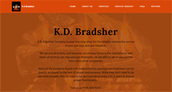 Desktop Screenshot of kdbradsher.com